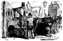 Репродукция картины "a railway collusion—a hint to station-masters" художника "лич джон"