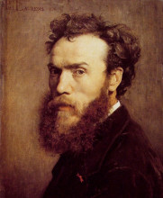 Картина "self-portrait" художника "лоран жан-поль"