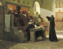 Репродукция картины "l&#39;agitateur du languedoc" художника "лоран жан-поль"