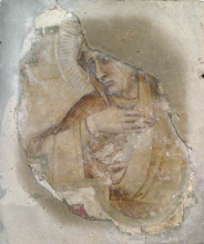 Картина "a female saint" художника "лоренцетти пьетро"