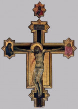 Копия картины "crucifix" художника "лоренцетти пьетро"