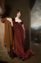 Копия картины "harriet anne, countess of belfast" художника "лоуренс томас"