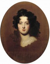 Копия картины "the countess of darnley" художника "лоуренс томас"