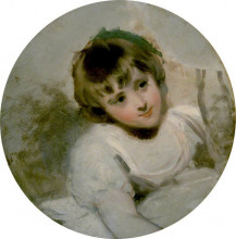 Копия картины "a child" художника "лоуренс томас"