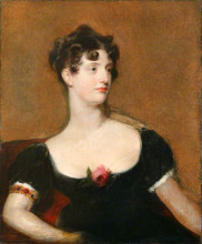 Репродукция картины "harriet elizabeth peirse, lady beresford" художника "лоуренс томас"