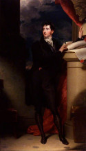 Копия картины "sir francis burdett, 5th bt" художника "лоуренс томас"