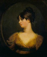 Копия картины "portrait of a lady" художника "лоуренс томас"