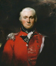 Репродукция картины "lieutenant-general (later general sir) robert brownrigg" художника "лоуренс томас"