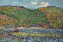 Копия картины "the belon river" художника "луазо гюстав"