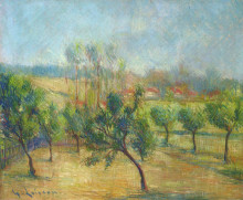 Копия картины "trees" художника "луазо гюстав"