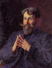 Репродукция картины "portrait of paul ranson" художника "лякомб жорж"
