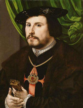 Копия картины "portrait of francisco de los cobos" художника "мабюз"