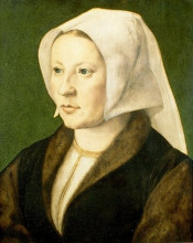 Картина "portrait of a young woman" художника "мабюз"