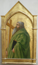 Репродукция картины "st. andrew" художника "мазаччо"