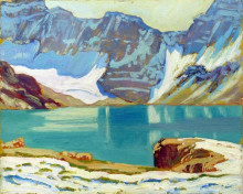 Копия картины "lake mcarthur, yoho park" художника "макдональд джеймс эдуард херви"