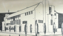 Картина "le dessin de mackintosh de la &#39;house for an art lover&#39;" художника "макинтош чарльз ренни"