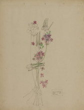 Картина "stork&#39;s-bill, holy island" художника "макинтош чарльз ренни"