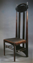 Копия картины "chair design" художника "макинтош чарльз ренни"