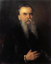 Копия картины "портрет и.е.цветкова" художника "маковский владимир"