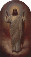Копия картины "иисус христос" художника "маковский владимир"