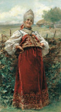 Картина "portrait" художника "маковский константин"
