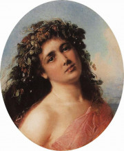 Картина "portrait" художника "маковский константин"