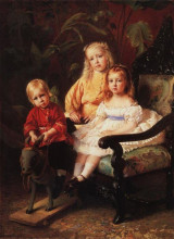 Картина "portrait" художника "маковский константин"