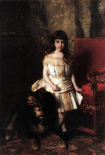 Копия картины "portrait" художника "маковский константин"