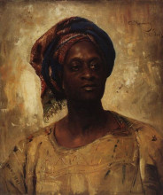 Картина "portrait" художника "маковский константин"