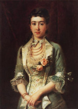 Копия картины "portrait" художника "маковский константин"