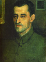 Картина "portrait of v.a.pavlov" художника "малевич казимир"