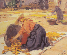 Картина "corn in the sun" художника "мальоа жозе"