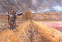 Копия картины "saint agnes" художника "мальчевский яцек"