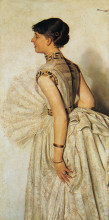 Картина "portrait of the artist&#39;s fiance" художника "мальчевский яцек"
