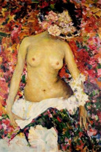 Копия картины "nude" художника "малявин филипп"