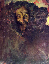 Картина "portrait of sculptor vladimir beklemishev" художника "малявин филипп"