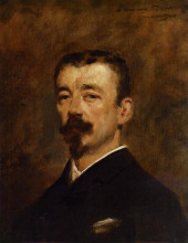 Копия картины "portrait of monsieur tillet" художника "мане эдуард"