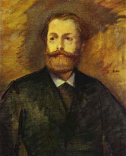 Картина "portrait of antonin proust (study)" художника "мане эдуард"