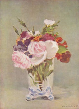 Копия картины "still life with flowers" художника "мане эдуард"