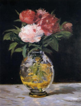 Репродукция картины "bouquet of flowers" художника "мане эдуард"