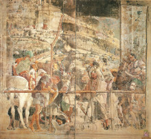 Репродукция картины "martyrdom of st.james" художника "мантенья андреа"