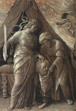 Репродукция картины "judith and holofernes" художника "мантенья андреа"