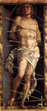 Копия картины "st. sebastian" художника "мантенья андреа"