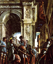 Копия картины "st. jacques leads to martyrdom" художника "мантенья андреа"