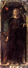 Копия картины "st. euphemia" художника "мантенья андреа"