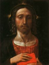 Репродукция картины "christ the redeemer" художника "мантенья андреа"