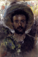 Картина "self-&#173;portrait" художника "манчини антонио"