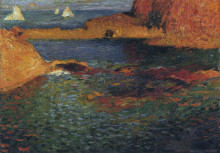 Картина "seaside" художника "мартен анри"