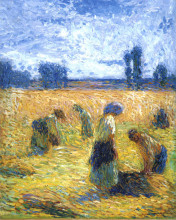 Картина "the harvest" художника "мартен анри"