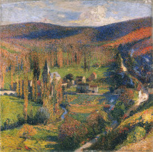 Копия картины "labastide du vert" художника "мартен анри"